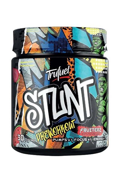Trufuel Stunt Pre-workout, Fruiterz 30 Servings