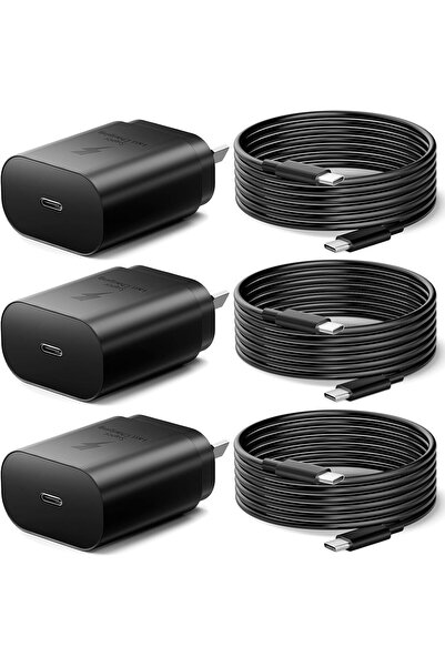 Choice black 3pcs Australian standard charger Compatible for - 3Pack 25W USB ...