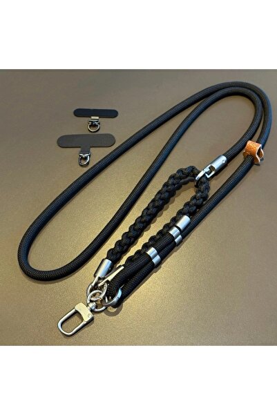 Choice4 black Portable 3 in 1 Crossbody Mobile Phone Neck Lanyard Wrist Strap...