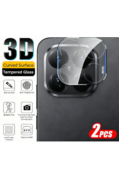 Choice For Xiaomi 15T Pro 2Pieces 2Pcs 3D Clear Lens Case for 15T 15 T Pro 15...