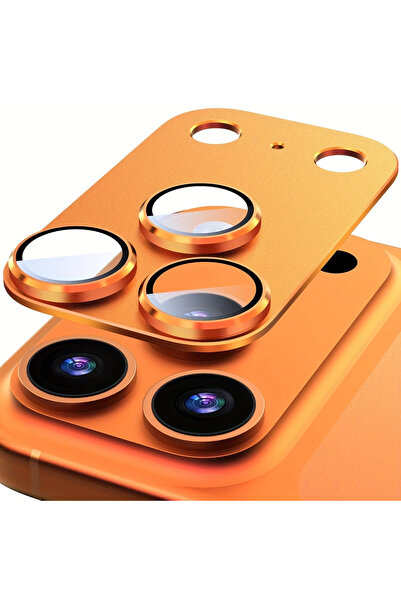 Choice16 iPhone17 Pro 1 piece Orange NNBILI 1-5Pcs For iPhone 17ProMax Camera...