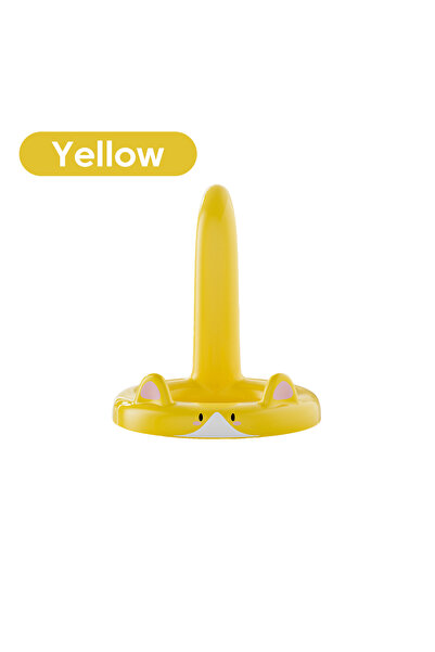 choice2 Yellow Cute And Sweet Cartoon Cat Mobile Phone Holder Creative Deskto...