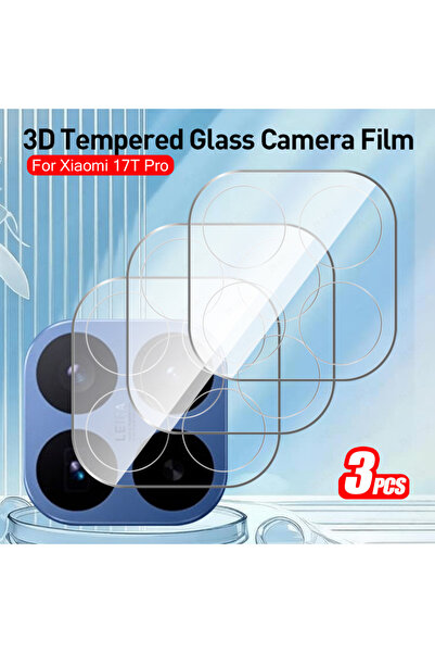 Choice For Xiaomi 17T 5G 3 Pieces Tempered glass 3PCS For 17T Pro Camera Lens...