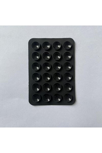 Choice1 Black Creative Silicone Suction Phone Holder Mat Multifunctional Wall...