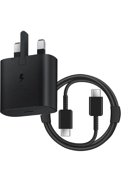 Choice black UK British standard charger for , Super Fast USB C Charger and 2...