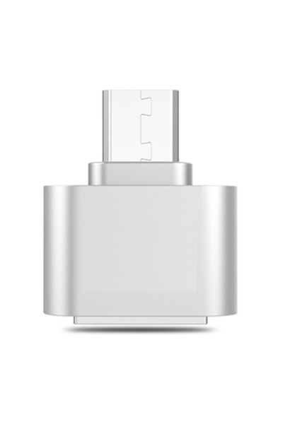 Choice8 1PCS-Silvery Universal Type C to USB 2.0 OTG Adapter Connector Male C...