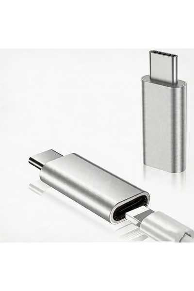 Choice Silvery 2-Pack Lightning to USB C Adapter for iPhone 16/15 Series, iOS...