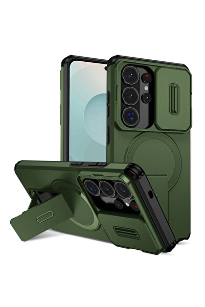 Choice35 Galaxy S25 Ultra Green For Magsafe Magnetic Wireless Charging Case F...