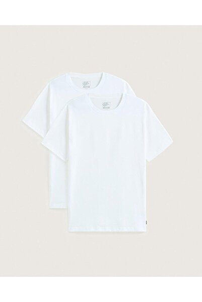 Vans 2-Pack Tee Men's T-Shirt Vn000U11Wht1 White-S