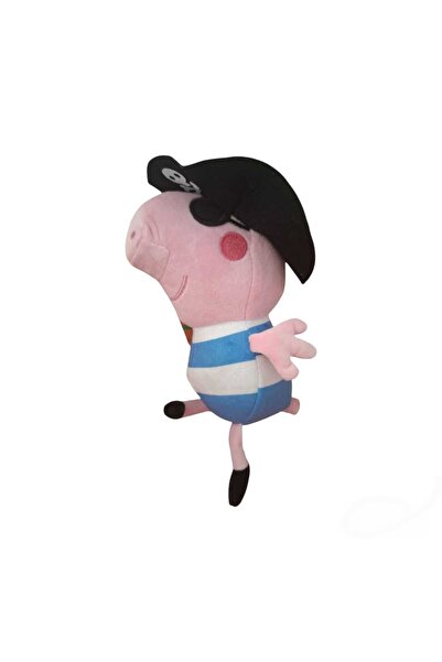 Virtual Trend Jucarie de plus Virtual Trend®, Peppa Pig - George Pirat cu Ochean si Palarie, 25 cm