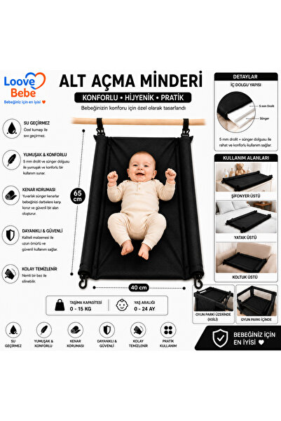 LOOVE BEBE Baby Changing Mat Baby Care Cover Stain Resistant Wipeable Fabric ...