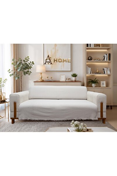 AnlamHome Buldan Damla Desen %100 Pamuk Koltuk Örtüsü – 170 × 220 cm