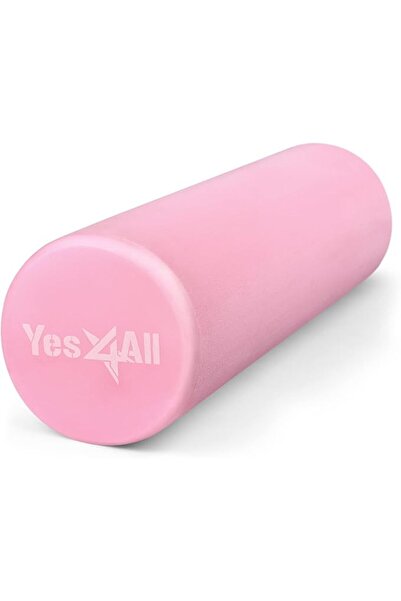 Yes4All Medium-Density EVA Foam Roller, Round Yoga Back Roller for Balance & ...