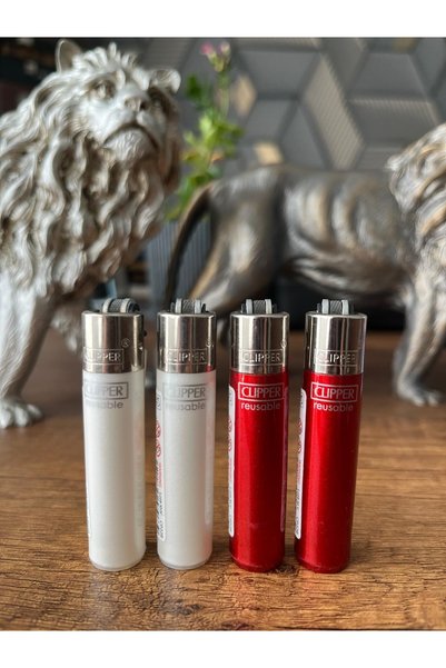 Clipper Reusable Çakmak 4lü Set