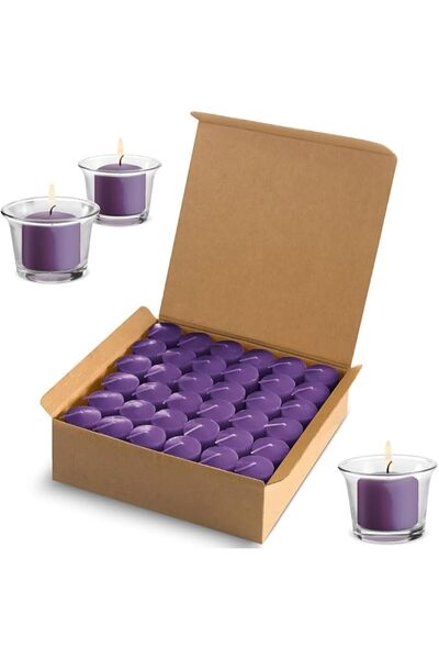 CANDLESHOP1 Candle Charisma Bulk 72 Citronella Scented Votive - Yellow Color ...