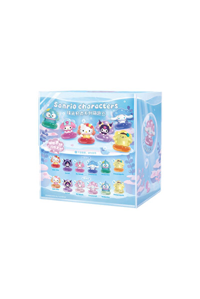 Choice1 A set of 18 Cartoon Sanrio Hellokitty Pearl Shell Cute Bean Series Bl...