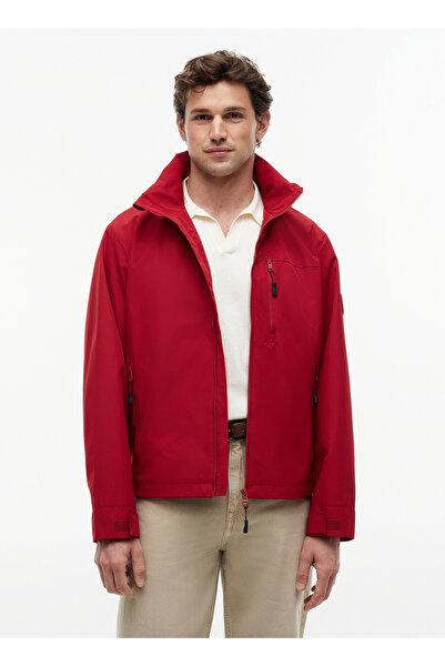 Tommy Hilfiger Kırmızı Erkek Ceket MW0MW44299XIT_CREW JACKET