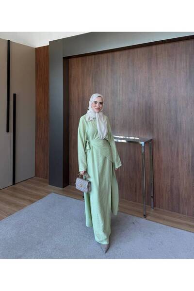 Zübeyde Sayın Three-Piece Modal Suit with Trousers