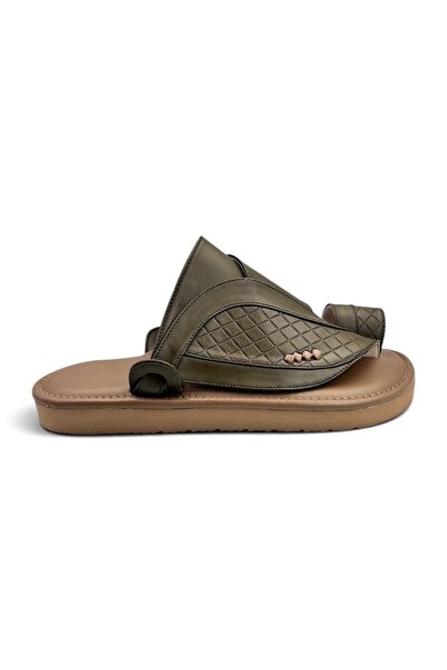 YSC Men's Traditional Saudi Sandals | Comfortable Arabic Slippers