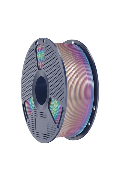 Sunlu Filament PLA Curcubeu Transparent pentru Imprimantă 3D, 1.75 mm, 1 kg