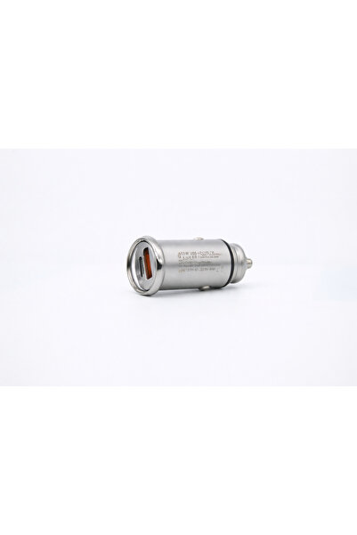 WELLTECHINTERNATIONAL WELLTECH CAR99 45W Fast Car Charger with USB-C PD + USB...