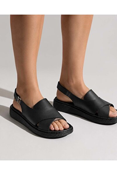 Kristal Mtf.12 Full Orthopedic Genuine Leather Women's Sandals