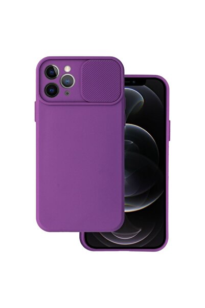 OEM Θήκη TPU με προστασία κάμερας - Μωβ (iPhone 16 Pro Max)