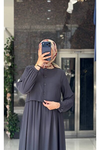 fatmamoda Lara krep elbise