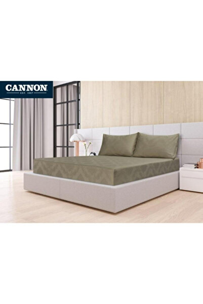 Generic Brand Summer Double Sheet (3 Pieces)- Canon - Olive