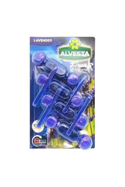 Alvesta Odorizant WC bile, 4 x 55gr, 4 buc/set, Lavanda