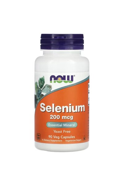 Now Foods , Selenium Selenium 200 Mcg 90 Veg Caps