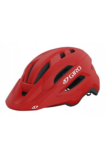 Giro Casca MTB FIXTURE II mată cu detaliu roșu