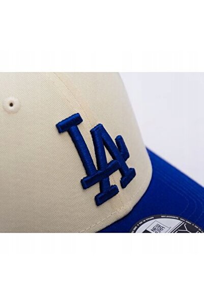 NEW ERA Șapcă de baseball Colourblock 9Forty Los Angeles Dodgers bej deschis