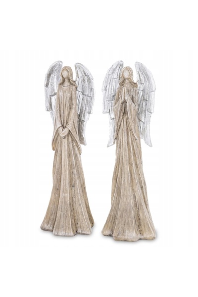 NO BRAND Sculptură figurină înger, Cadou de Crăciun, Decorațiuni, Ornamente d...