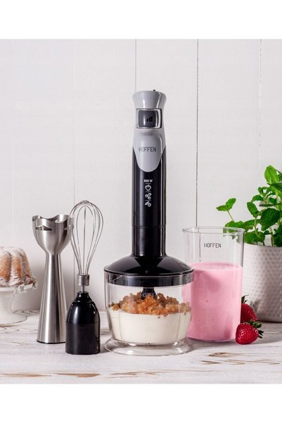 NO BRAND Mixer de mână multifuncțional 800W, pentru amestecare, bătut, măcina...