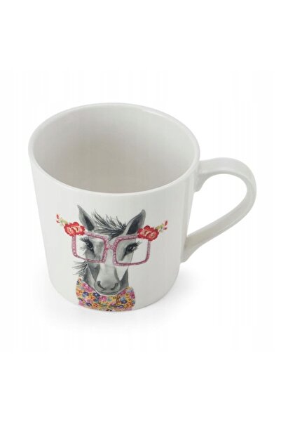 MIKASA Cană de 380ml cu design cal, capacitate mare, pentru cafea și ceai, un...