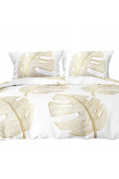 NO BRAND SET DE AȘTERNUTURI 140x200 + 1x FAȚĂ DE PERNĂ 70x80 BUMBAC SATINAT -...