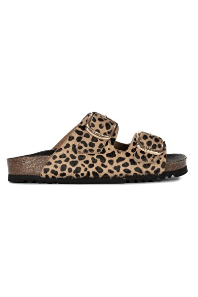 Scholl Șlapi de damă Noelle Pony Piele leopard 38 EU