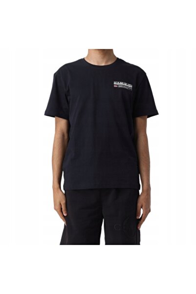 NO BRAND Tricou bărbătesc Napapijri S-Kasba negru 041 M