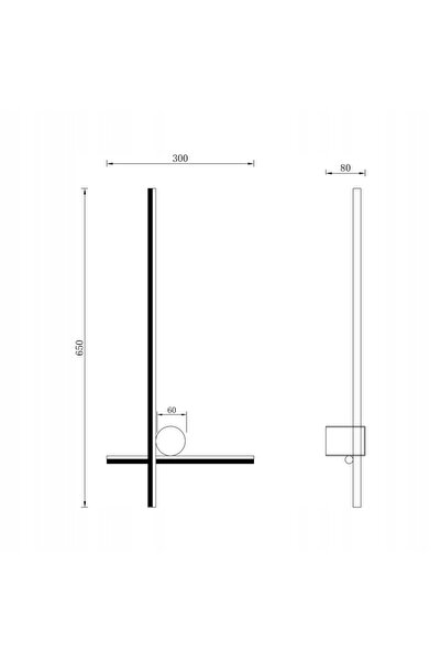 NO BRAND Lampă de perete modernă LED pentru living 14W auriu MILL W4101-GD Zu...