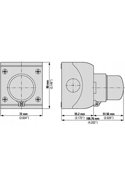Eaton M22-SOL-PVLPL11-230Q Buton de alarmă la incendiu PV în carcasă IP65 1Z ...