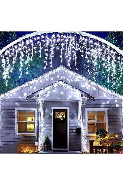 NO BRAND SOPLE 600 LED PERDEA DE LUMINI DE EXTERIOR Tip brad de Crăciun FLASH...