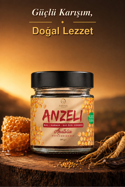 Anzeli Macunu %100 Doğal Bitkisel Macun Ballı 300 gr