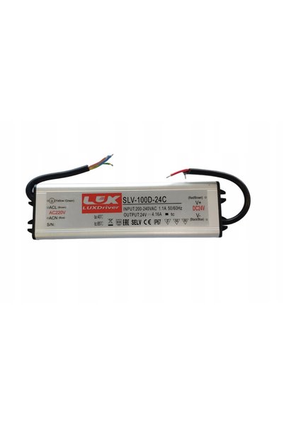 NO BRAND ZASILACZ LED SLV impermeabil IP67 24V 4,16A 100W