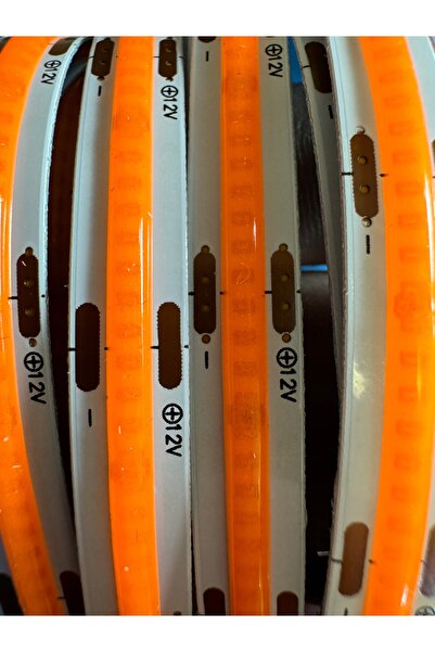 NO BRAND Bandă LED 5m COB ROZ 12V 480D 8mm 7-8W/m