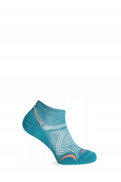 NO BRAND Șosete de damă Bridgedale Hike UL T2 Coolmax Perfo Low - turcoaz 41-44