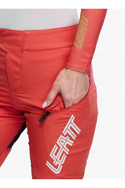 Leatt Pantaloni MTB de damă Gravity 3.0 - roșu curse S