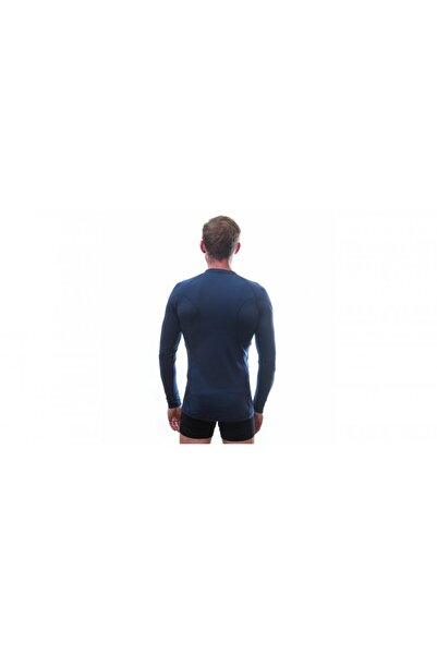 NO BRAND Bluza Sensor Merino DF Tee L/S - albastru închis S