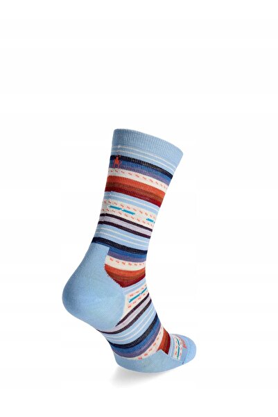 NO BRAND Șosete merino Smartwool Everyday Margarita Crew Socks - albastru sen...
