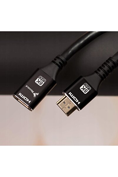 NO BRAND Cablu prelungitor HDMI 2.1 de 2M HDR 8K 4K 144Hz pentru TV 48Gbps